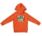 Patch Work Unisex Youth Hoodie in Orange Color